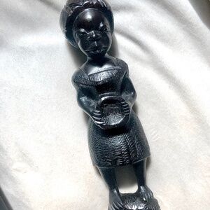Hand carved tribal statue